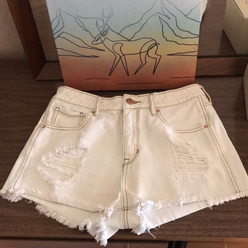high waisted shorts
